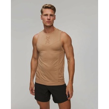 X-Bionic Xceed Run Tank Top Béžovo-hnedé