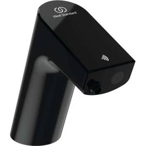 Ideal Standard Intelliflow - Електронен кран за умивалник, за студена вода, захранване с батерии, Black Onyx A7859B3 (A7859B3)