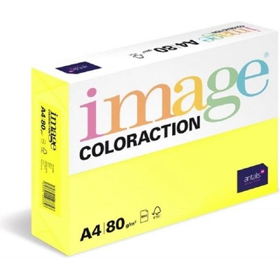 Antalis barevný papír Canary středně žlutý A4 80 g 500 ks