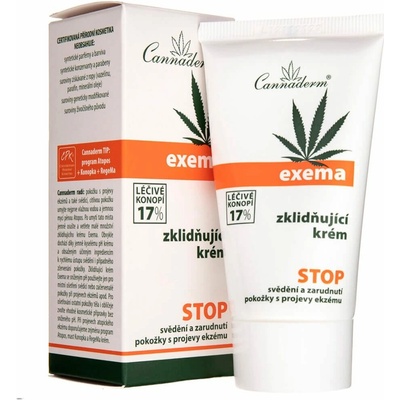 Cannaderm Exema zklidňující krém přípravek na ekzémy 50 g – Hledejceny.cz