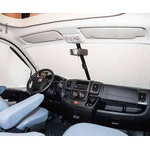 REMIS Ролетна щора за предно стъкло Ducato X250 2006-2011 сива (37414)