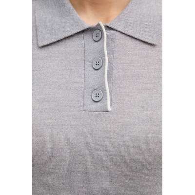 United Colors of Benetton тениска с яка дамска вълнена (11AHD301J)