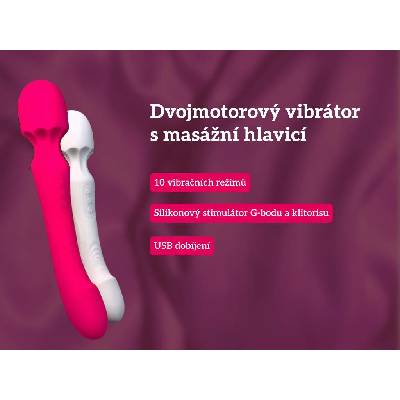 Kvigo Dvojmotorový s masážní hlavicí
