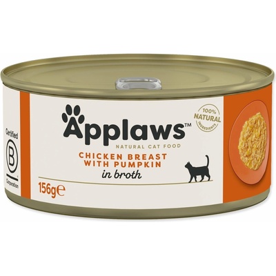 Applaws Cat kuraciecí s dýní 156 g