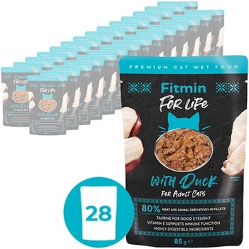 Fitmin For Life kačacia 28 x 85 g