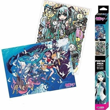 GB eye Sada plagátov Vocaloid - Postavy, 2 ks