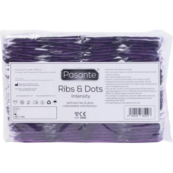 Pasante 72 бр. Релефни презервативи Pasante Intensity