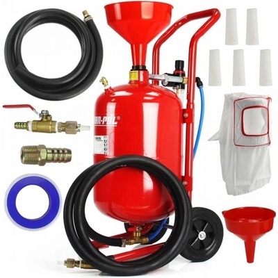 MAR-POL Mobilná pieskovačka 19l s kolieskami M80590