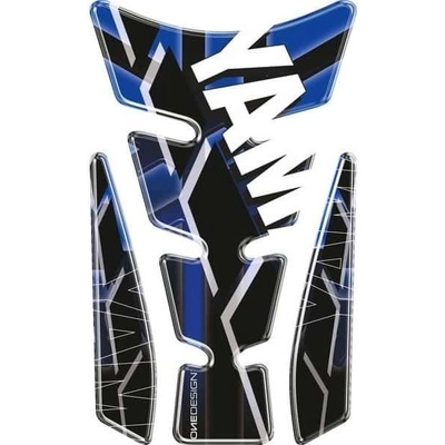 Tankpad PUIG WINGS 4722A modrá s boční částí