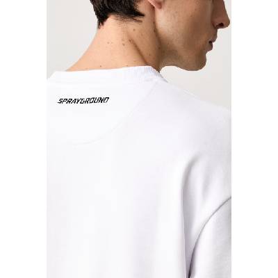 Sprayground суичър мъжки от памук (SP863EWHT)