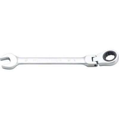 BGS Ráčnový očkoplochý klíč kloubový 17 mm BS6717