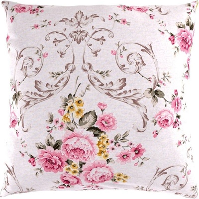 Kvalitex hladká bavlna Provence Cler ružová 50 x 70 cm