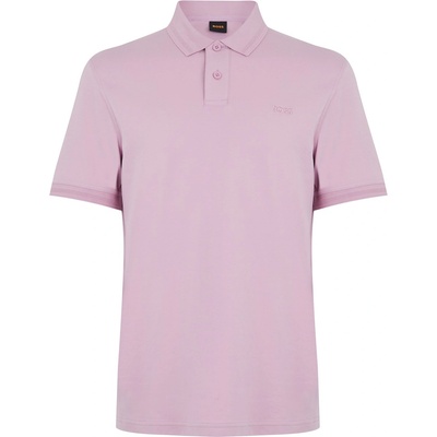 Boss Men's PE Interlock Short-Sleeve Shirt - Open Purple 548