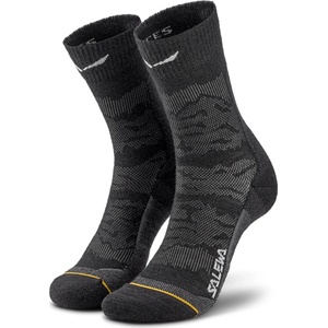 Salewa Дамски туристически чорапи Salewa Women's Ortles AM Crew Sock Walking socks - Black Out - размер 36-38 (EU) (207-2047-0111)