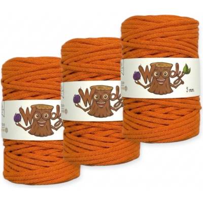 Woody Crafts 3x Woody 5 mm – sada Mandarinka (100m)