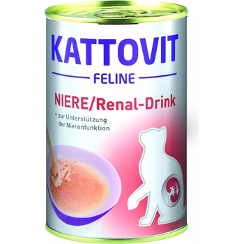 KATTOVIT Drink Бъбреци/Бъбречна функция Пилешко 135 мл кутия