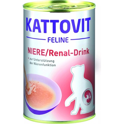 KATTOVIT Drink Бъбреци/Бъбречна функция Пилешко 135 мл кутия