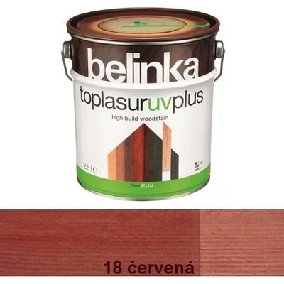 Belinka Toplasur 0,75 l červená