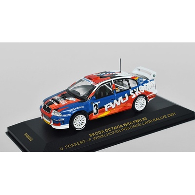 WRC Ixo Škoda Octavia FWU 3 PRS Havelland Rallye 2001 1:43