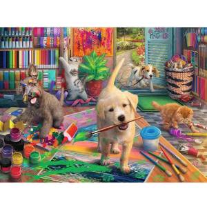 Ravensburger - Puzzle Little artists 750 - 750 piese