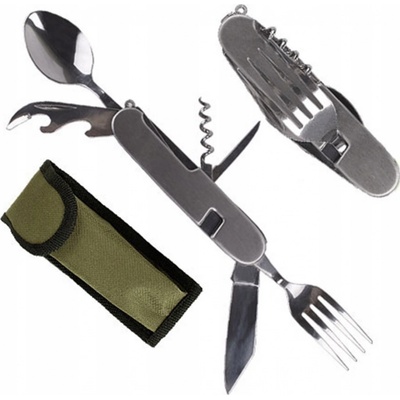 MIL-TEC Příbor 6 v 1 včetně pouzdra – Zboží Mobilmania