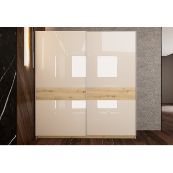 IRIM Гардероб Сити 1037 дъб артизан / кашмир гланц