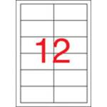 APLI Етикет, универсален, 97x42, 4 mm, подвижен, APLI, 1200 етикета в опаковка 03057 (03057)