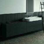 Ideal Standard Atelier Conca стенен шкаф с 2 чекмеджета, 240 см, цвят тъмен дъб (T4339Y4)