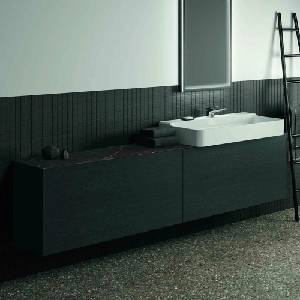Ideal Standard Atelier Conca стенен шкаф с 2 чекмеджета, 240 см, цвят тъмен дъб (T4339Y4)