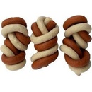 Magnum Uzel splétaný hnědo/bílý 7 cm, display 25 ks