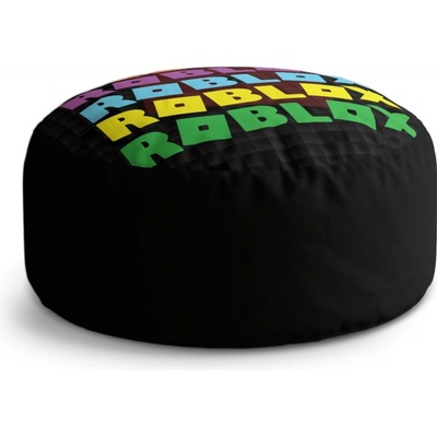 Sablio Taburet Circle ROBLOX Barevný text: 40x50 cm