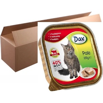 Juko Dax kočka hovězí 16 x 100 g