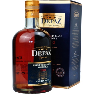 Depaz Rhum Hors d'Âge Agricole 2002 45% 0,7 l (karton)