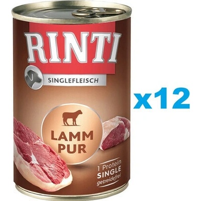 Rinti Singlefleisch Adult Lamb Pure 12 x 400 g