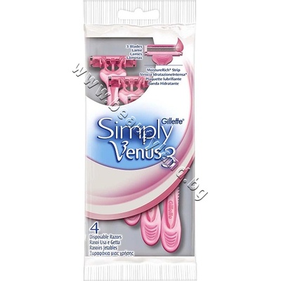 Gillette Дамска самобръсначка Gillette Venus Simply Venus 3, p/n GI-1301035 - Дамска самобръсначка за еднократна употреба (GI-1301035)