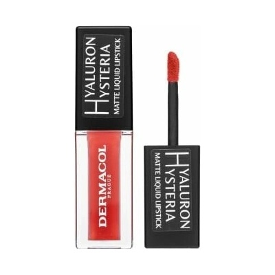 Dermacol Hyaluron Hysteria Matte Liquid Lipstick tekutá rtěnka s matujícím účinkem No,12 4,5 ml
