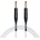 Cascha Advanced Line Guitar Cable White 3 m Директен - Директен Инструментален кабел (CCA-G1WH3)