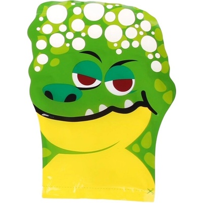 Bubbles zábavná rukavice s bublifukem krokodýl