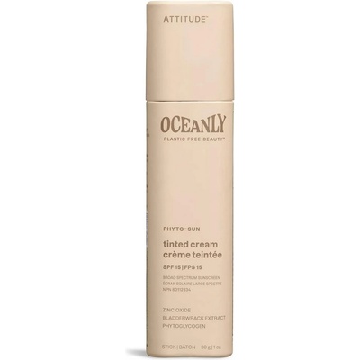 ATTITUDE Oceanly PHYTO-SUN Тониран Подхранващ Крем с SPF 15