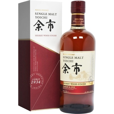 Nikka Yoichi Sherry Wood Finish 46% 0,7 l (kazeta)