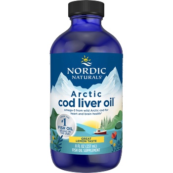 Nordic Naturals Arctic Cod Liver Oil Lemon - 237 мл