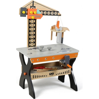 Aga4Kids Dětský pracovní ponk s jeřábem