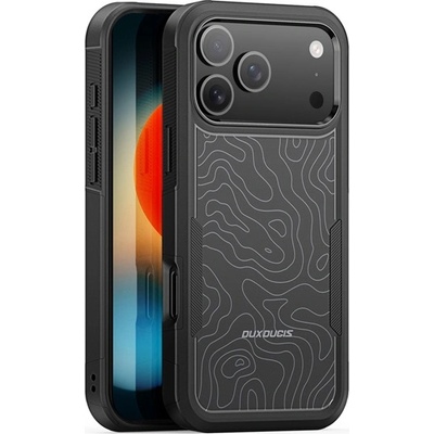Dux Ducis iPhone 17 Pro DUX DUCIS SHLD защитен силиконов протектор за телефон със силна устойчивост на удар, камуфлажен модел, BLACK GP-178373 (GP-178373)