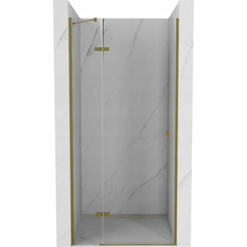 Mexen Roma врата за душ кабина, отваряеми 110 см, прозрачни, златни - 854-110-000-50-00 (854-110-000-50-00)