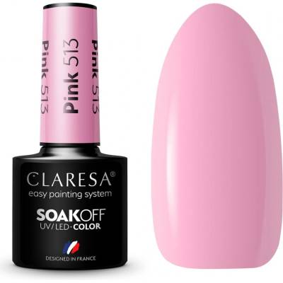 Claresa Gél lak Pink 513 5 g