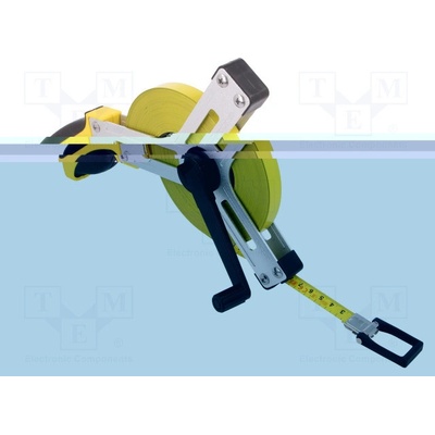 MEDID 266050 Svinovací metr Šíř.13mm Dl 50m Mat.těl ABS hliník elastolan