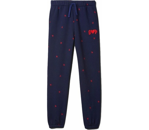 GAP dětské tepláky s logem tmavě modrá