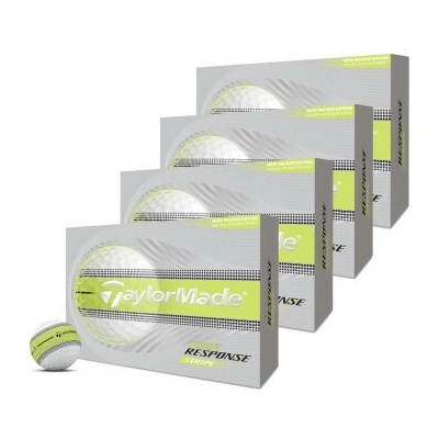 TaylorMade Tour Response Neon Stripe žluté 48 ks