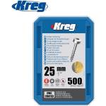 Kreg Tool Винтове за дърво 1 (25 мм), поцинковани комплект 500 бр. груба резба - Pan-Head / Kreg SPS-C1-500 / (Kreg SPS-C1-500)