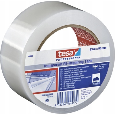tesa 4668 instalatérská izolační páska 33 m x 50 mm transparentní